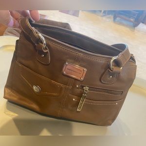 Beautiful Stone Mountain brown purse with straps